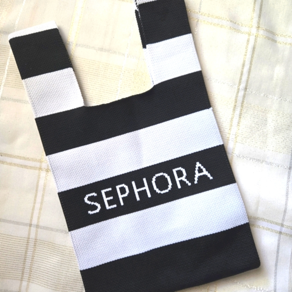 Sephora Monochrome Striped Tote